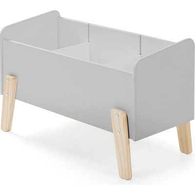 Vipack Сива детска кутия за съхранение 80x39x48 cm Kiddy - Vipack (KITB1015)
