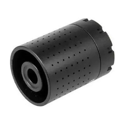 Kovový Flash Hider QG FRF černý 14mm levotočivý 5KU – Zboží Dáma