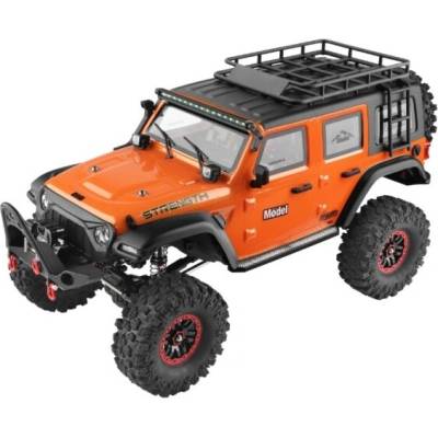 IQ models RC crawler RTR 1:10 s navijákem - oranžová metalíza