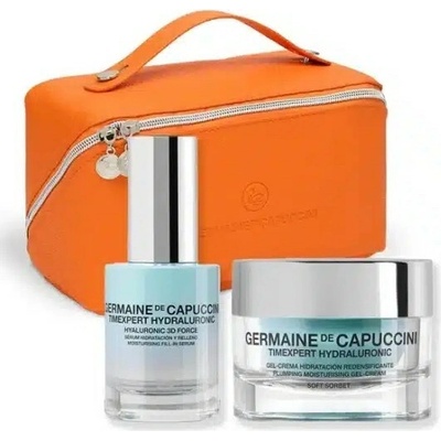 Germaine de Capuccini Timexpert Hydraluronic Soft krém pro smíšenou až mastnou pleť 50 ml + hydratační sérum 3D Force 30 ml dárková sada