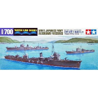 Tamiya Japanese Navy Auxiliary Vessels Water Line Series 1:700