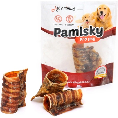 All Animals DOG pochúťka Hovädzie hrtan krájaný 120 g