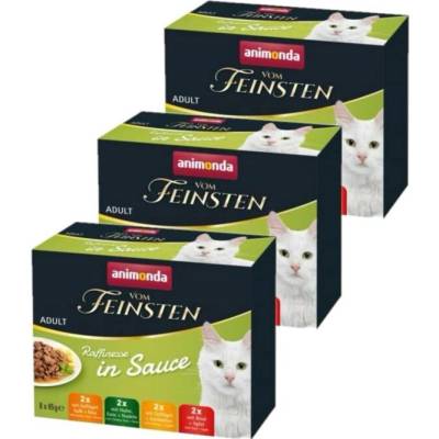 ANIMONDA Raffinesse Adult mix chutí 24x85 g