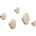 Muuto Куки за стена Dots Wood светъл дъб 5 бр (03001)