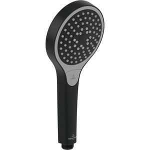 Villeroy & Boch Verve Showers - Душ слушалка, 3 струи, черен мат TVS109001000K5 (TVS109001000K5)
