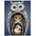 Norimpex - Puzzle Diamant painting: Owl nesting doll 30x40cm - 1 - 39 piese
