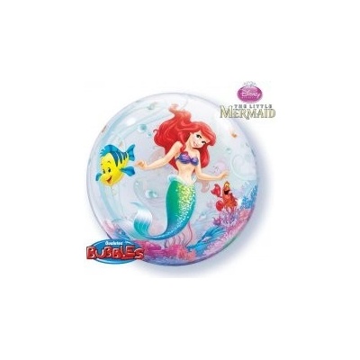 Qualatex Bublina Malá mořská víla DISNEY 22 56cm