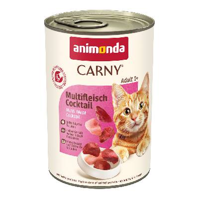 Výhodné balenie animonda Carny Adult 12 x 400 g - mäsový kokteil