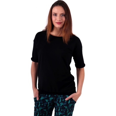 Dámske oversized tričko Darina čierne