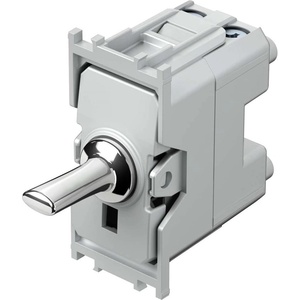 TEM Бутон NO/NC 16A, цвят Хром, Edge - SP61PC (SP61PC)