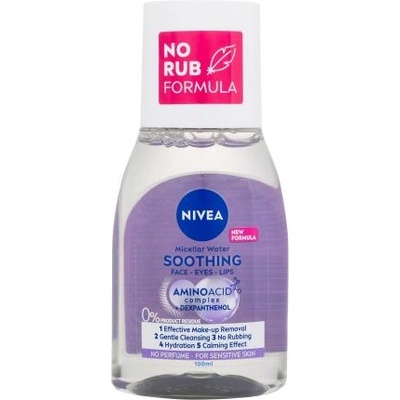 Nivea Micellar Water Soothing 100 ml успокояваща мицеларна вода за жени