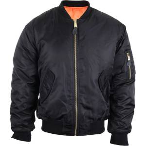 BRANDIT мъжко яке бомбардировач BRANDIT - MA1 - 3149-schwarz