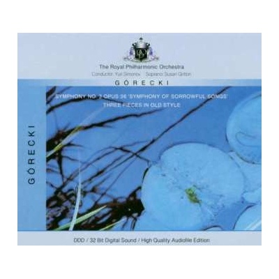 Gorecki Henryk - Symphony No.3 Op.36 CD