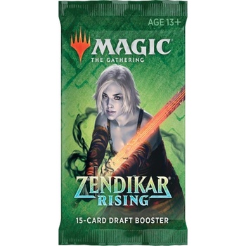 Wizards of the Coast Magic the Gathering Zendikar Rising Draft Booster Japanese