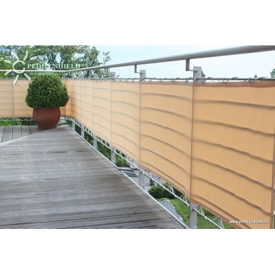 Peddy Shield Balkónová plachta 75x300 cm barva sisal