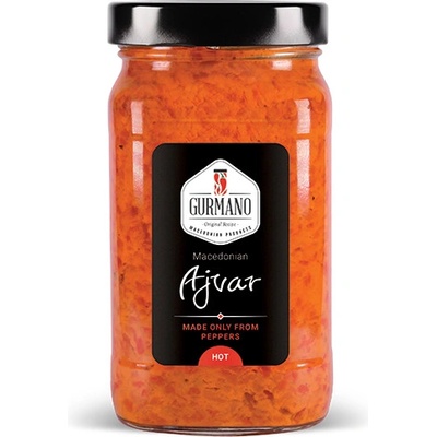 Gurmano Ajvar HOT pálivý 490 g