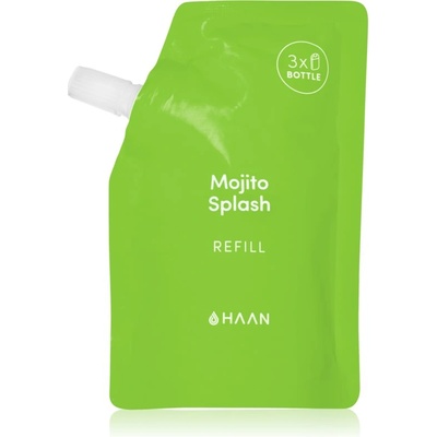 HAAN Hand Care Mojito Splash спрей за почистване на ръце с антибактериална добавка резервен пълнител 100ml