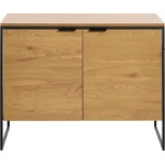 Unique Furniture Скрин от декор от дъб в естествен цвят 104, 5x80x45 cm Cesura - Unique Furniture (56280000)