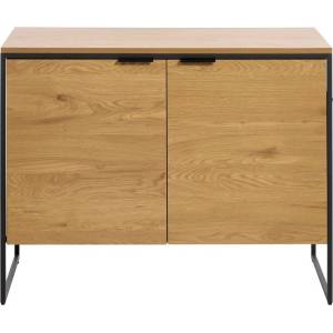 Unique Furniture Скрин от декор от дъб в естествен цвят 104, 5x80x45 cm Cesura - Unique Furniture (56280000)