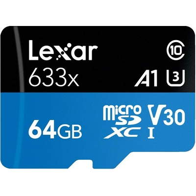 Lexar 633x microSDXC 64GB (171300522)