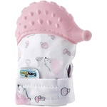 BabyJem Ръкавица за чесане на зъбки BabyJem - Таралеж, Pink (612)