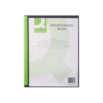 Image 1 of Q-CONNECT Папка за презентация с джоб на корицата и 100 джоба