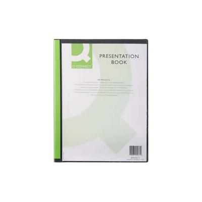 Q-CONNECT Папка за презентация с джоб на корицата и 100 джоба
