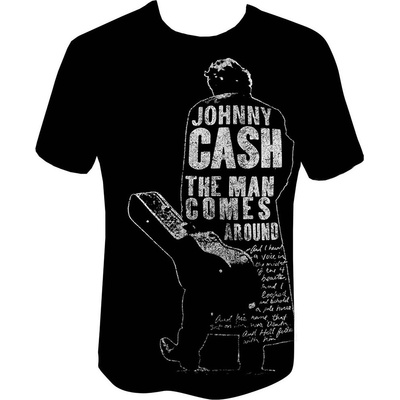 Johnny Cash Man Comes Around čierne