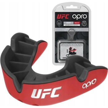 Opro Silver UFC SR červená