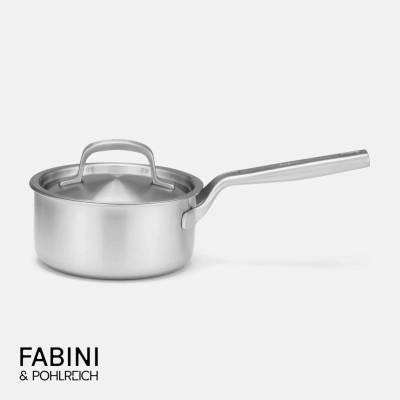 FABINI Rajnica & Pohlreich, 16 cm 1,2 l - Nerezová beznitová rajnica z päťvrstvovej nerezovej ocele s pokrievkou
