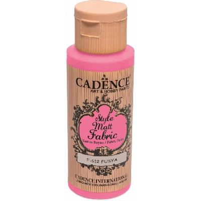 Cadence Style Matt Fabric Farby na textil 59 ml, cyklaménová
