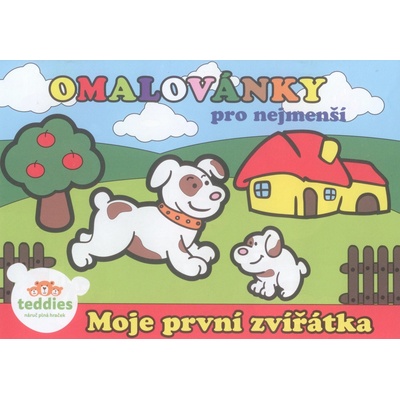 Omalovánky Moje první zvířátka 21x14,5cm – Zboží Dáma