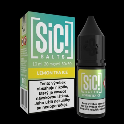 Sic! Salt Lemon Tea Ice 10 ml 20 mg