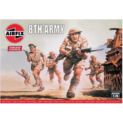 Airfix figurky WWII britská 8. armáda Vintage 1:76