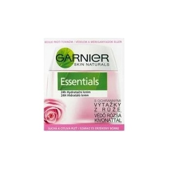 Garnier Essentials 24h hydratační krém s ochrannými výtažky z růže 50 ml