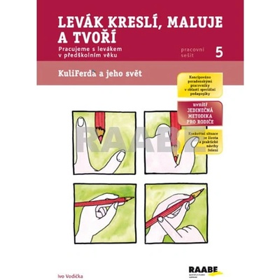 Levák kreslí, maluje a tvoří