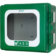 ARKY Box na defibrilátor venkovní s alarmem 40 x 34 x 20 cm Úroveň vytápění: Polární verze až do mrazu -45°C