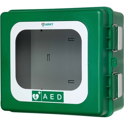 ARKY Box na defibrilátor venkovní s alarmem 40 x 34 x 20 cm Úroveň vytápění: Polární verze až do mrazu -45°C