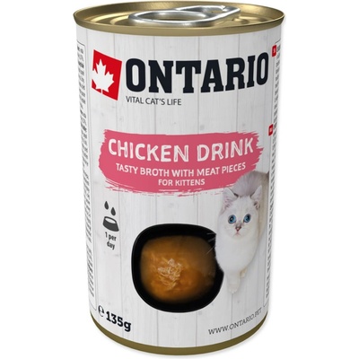 Ontario Cat Drink Kitten kura 135 g