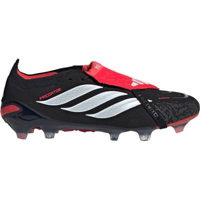 Adidas Мъжки футболни бутонки Adidas Mens Predator Elite Fold-Over Tongue Firm Ground Football Boots - Black/Red