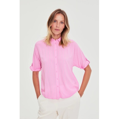 Moodo Розова раирана риза Moodo Moodo | Rozov | ЖЕНИ | 38