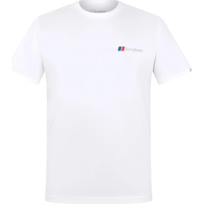 Berghaus Мъжка тениска Berghaus Front & Back Tee T-shirt - Pure White - размер XL (216-8355-0315)