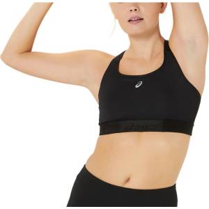 Asics Дамски спортен сутиен Asics Women's Road Compression Bra Sports bra - Performance Black (114-3211-0112)