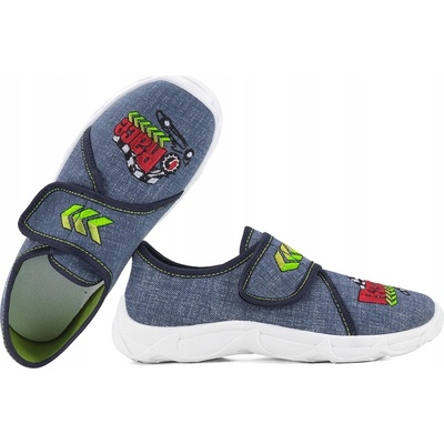LEMIGO 173 ROBERT CHLAPČENSKÉ DOMÁCE papuče Jeans