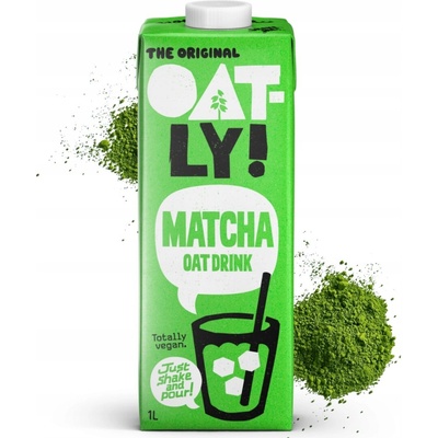 Oatly ovsený nápoj matcha 1 l