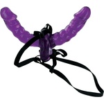 SuperLove Double Fantasy Strap-On Purple