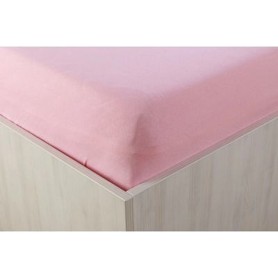 Teptex prostěradlo jersey růžové 70x140