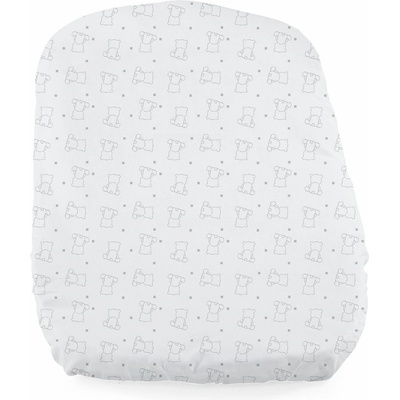 Chicco Комплект чаршафи Chicco - За матрак Baby Hug, Мече (J0722.2)