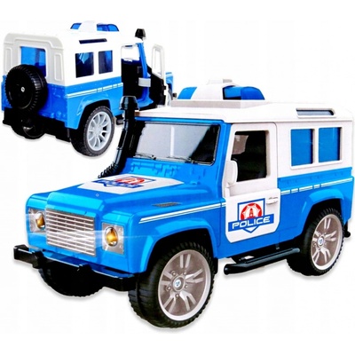 Dromader Jeep Polícia na batérie 20cm
