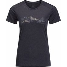 Jack Wolfskin Crosstrail Graphic T W Graphite